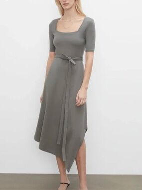 CLUB MONACO
Square Neck Assymetrical Knit Dress
NWT